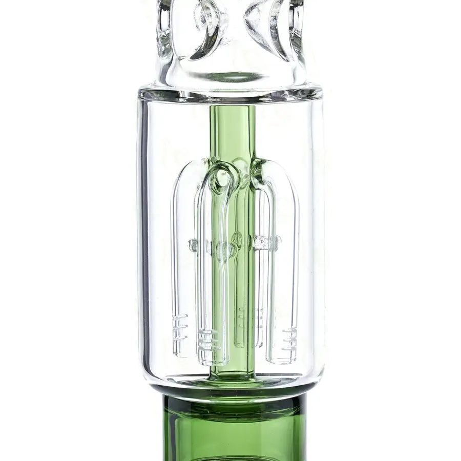 Bongo szklane Tabun stacja kosmiczna zielone