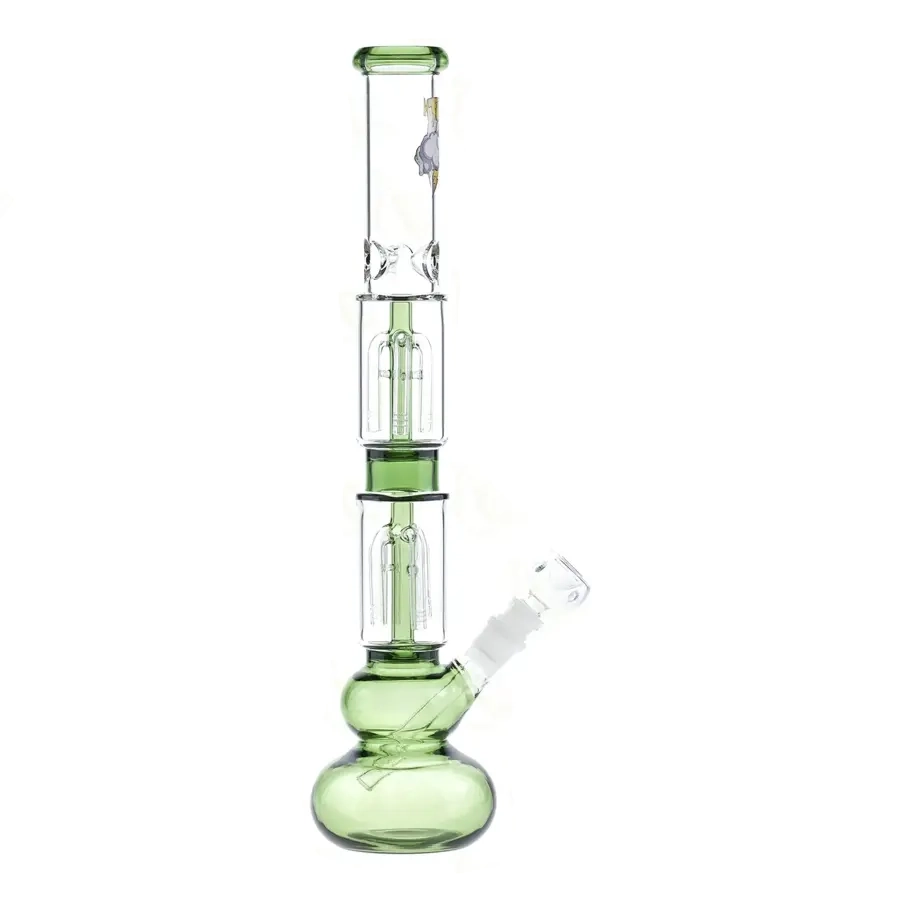 Bongo szklane Tabun zielone