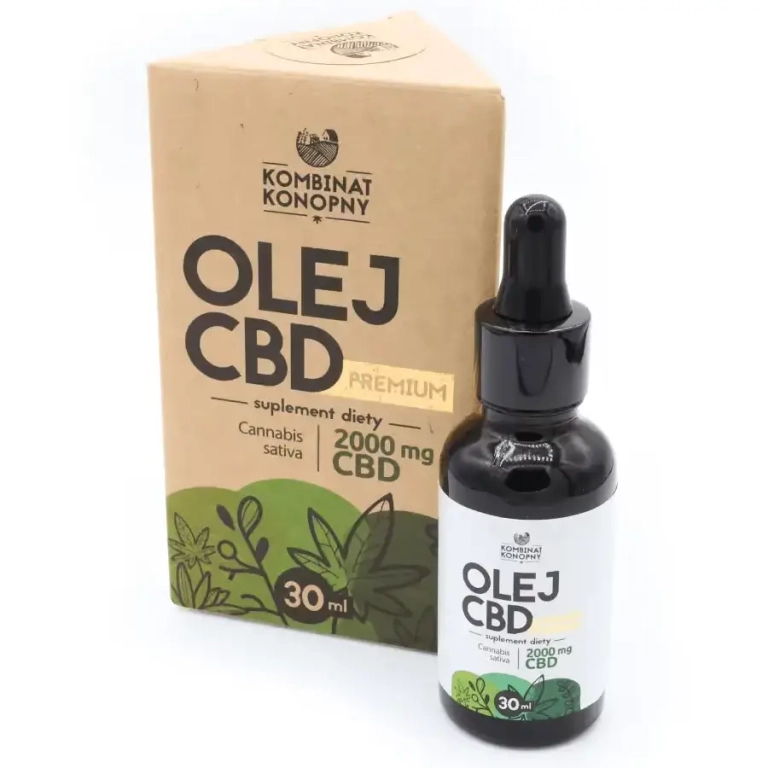 Olej CBD Premium 2000mg – Idealne rozwiązanie dla wymagających