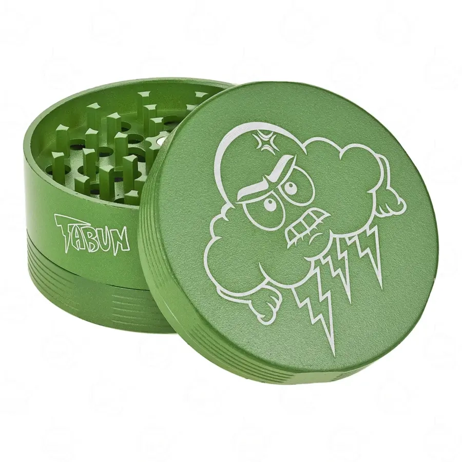 Młynek ceramiczny Tabun 4 częściowy 63mm zielony