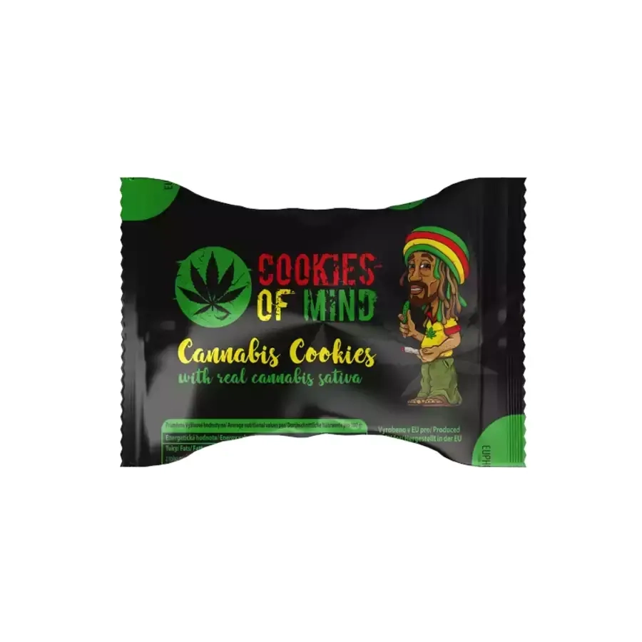 Ciasteczka cookies of mind z nasionami konopi
