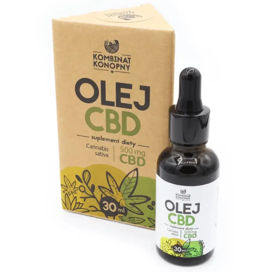 Olej konopny 500mg CBD 30 ml – Najwyższa jakość w niskiej cenie