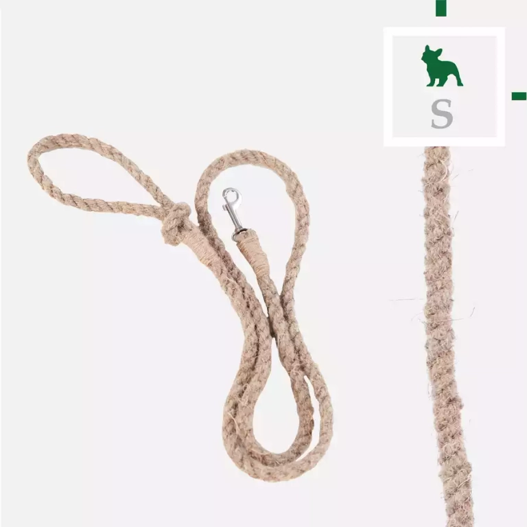 Smycz z liny konopnej