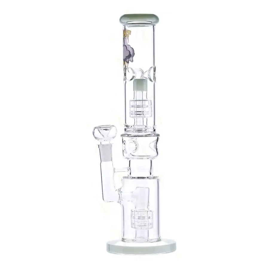 Bongo szklane Tabun szare