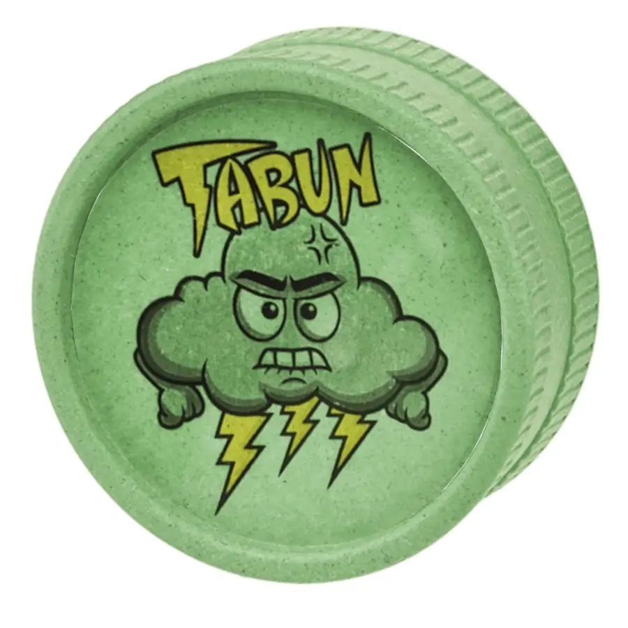 Młynek konopny Tabun 2 częściowy 55mm bio zielony