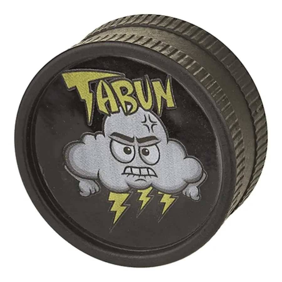 Młynek konopny Tabun 2 częściowy 55mm bio czarny