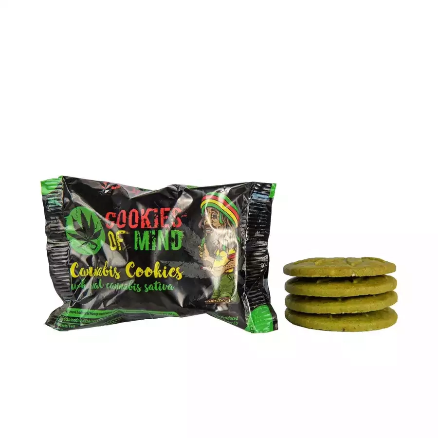Ciasteczka cookies of mind z nasionami konopi