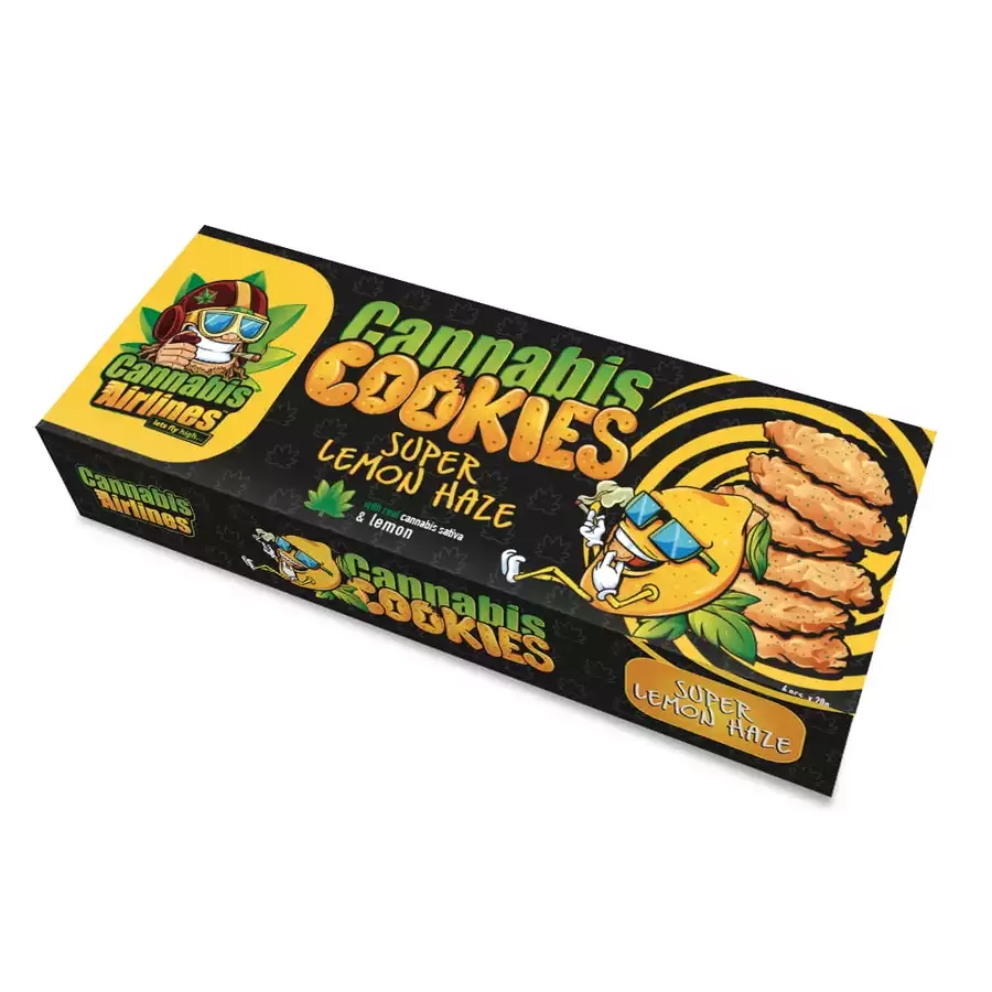 Ciasteczka Super Lemon Haze – cytrynowo konopne zamglenie