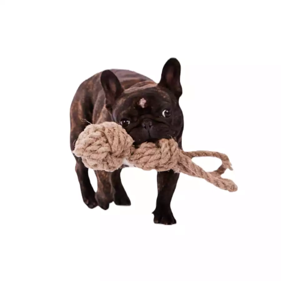 Królik z liny konopnej rozmiar M-L