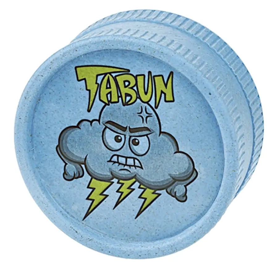 Młynek konopny Tabun 2 częściowy 55mm bio niebieski