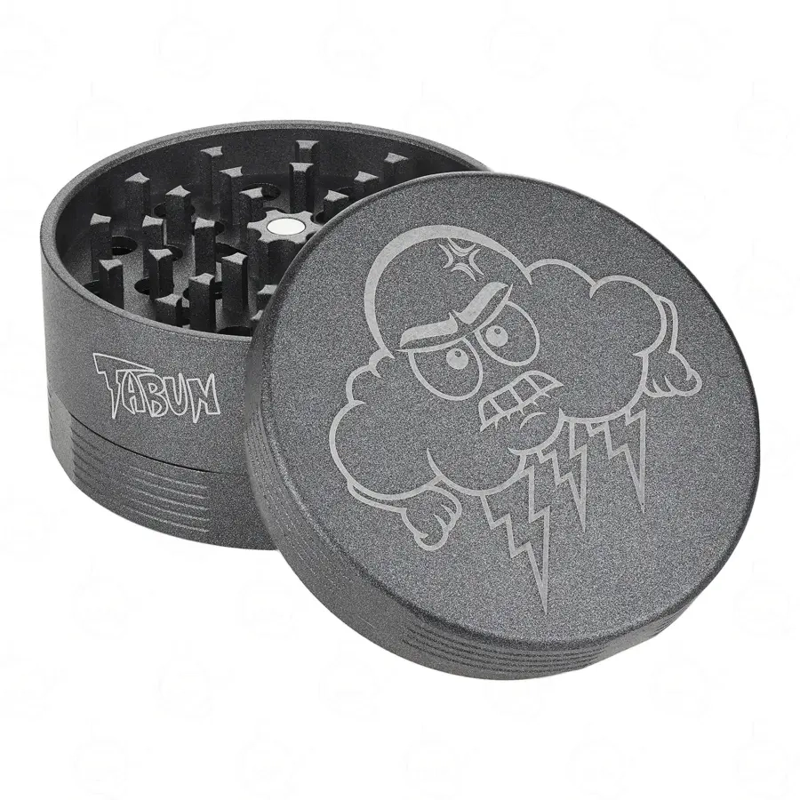 Młynek ceramiczny Tabun 4 częściowy 63mm szary