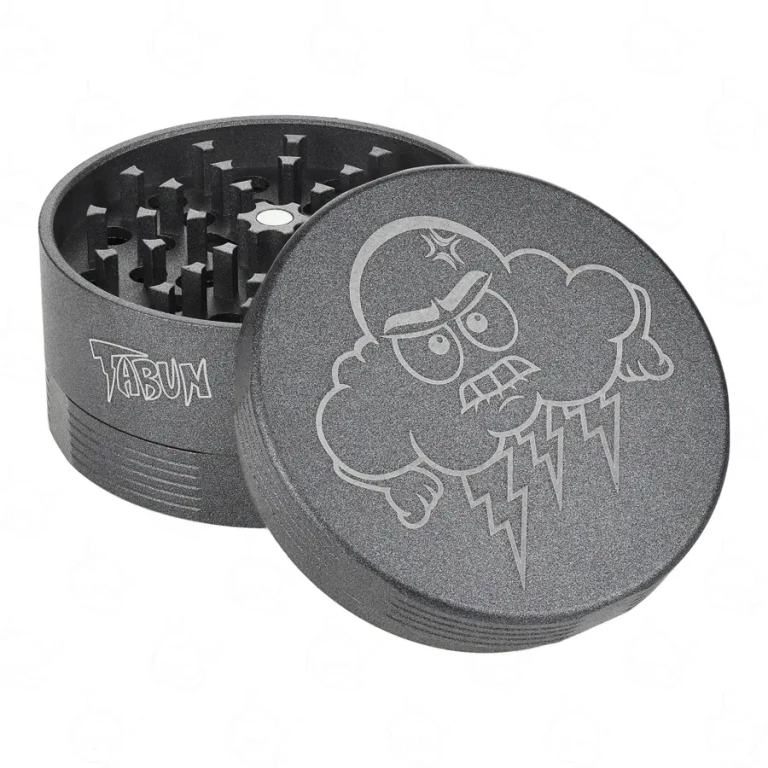 Młynek ceramiczny Tabun 4 częściowy 63mm szary